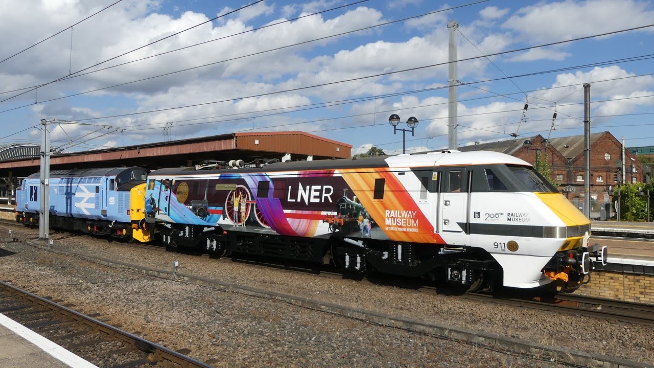 LNER 91105 Celebrates 50 Years of York NRM + Tornado & More at York 07.07.2025