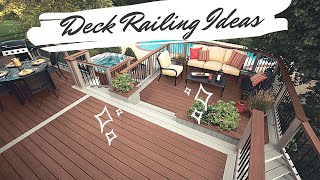 30 Inspiring Deck Railing Ideas || Home Exterior Design ||