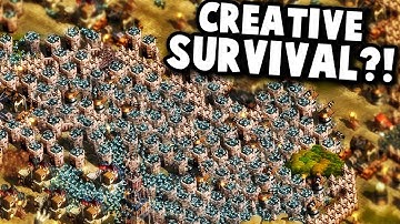 CREATIVE SURVIVAL in THEY ARE BILLIONS! | They Are Billions Custom Map Gameplay (Part 1)