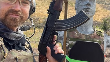 Redemption Tactical Torture Test Level IV plate with an AK47 with FMJ Rounds