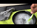 Old school way of cleaning things does the trick!