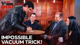 How To Lift A Table Without Touching It? | The Real Hustle
