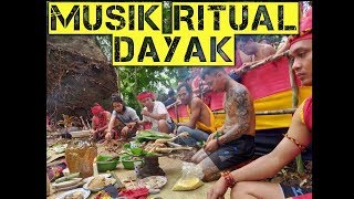 Musik Ritual Dayak dan Musik Atraksi Pasukan Merah Bangkule Rajakng