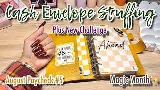 CASH ENVELOPE STUFFING | AUGUST 2026 PAYCHECK #5 | MAGIC MONTH | #cashbudgeting  #howtosavemoney