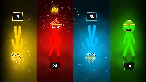 Stickman Party 1 2 3 4 Mini Games - Gameplay walkthrough Part 33 - ( iOS , Android )