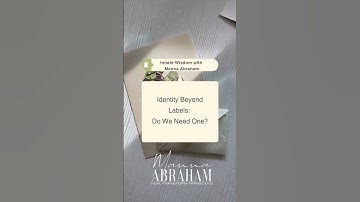 Identity Beyond Labels: Do We Need One? I Manna Abraham