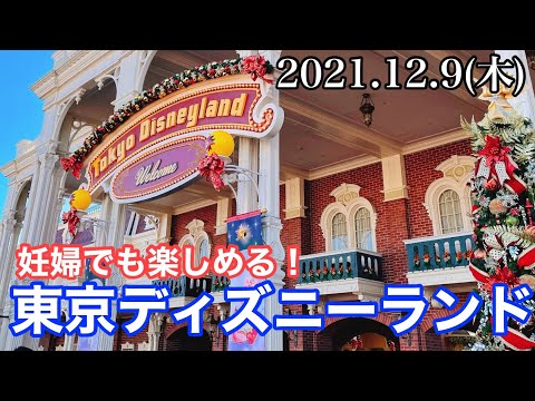 【妊娠6ヶ月③】東京ディズニーランドの1日/妊婦の休日/2021/12/9