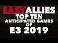 Top 10 Anticipated Games of E3 2019 - Easy Allies