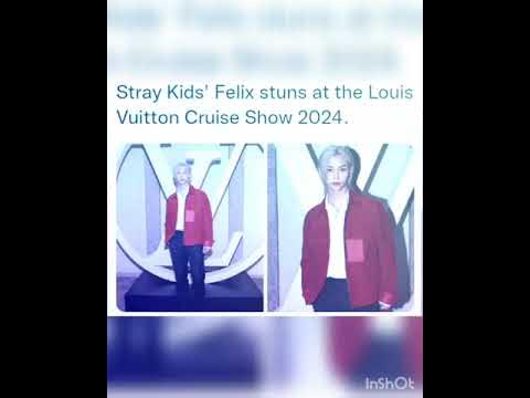 230524 Stray Kids' Felix at the Louis Vuitton Cruise 2024 show