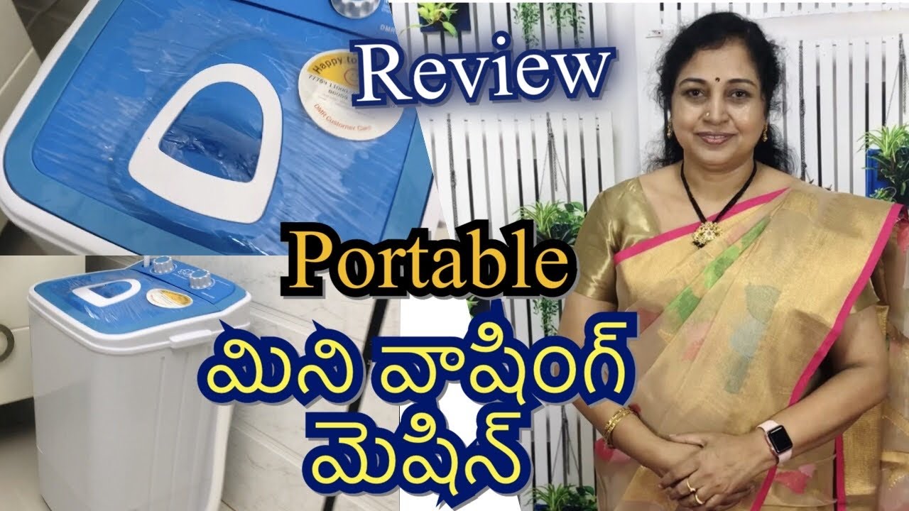 Very Useful Portable Mini Washing 5000, Machine Review, Surekha