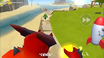 Rocket Royale FIRE DEMON VS MUTANT EVENT FIGHT - Android Gameplay #259