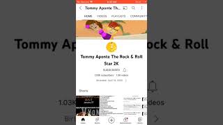 Happy 4Th Anniversary Tommy Aponte The Rock Roll Star 2K