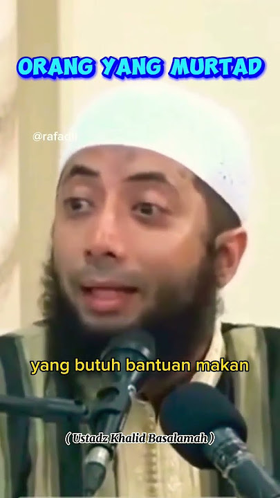 ORANG YANG MURTAD || #shortsvideo #shorts #viral #rafabelajar #yearofyou