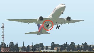 Worst Emergency Landing With Landing Gear Failure| XPlane 11