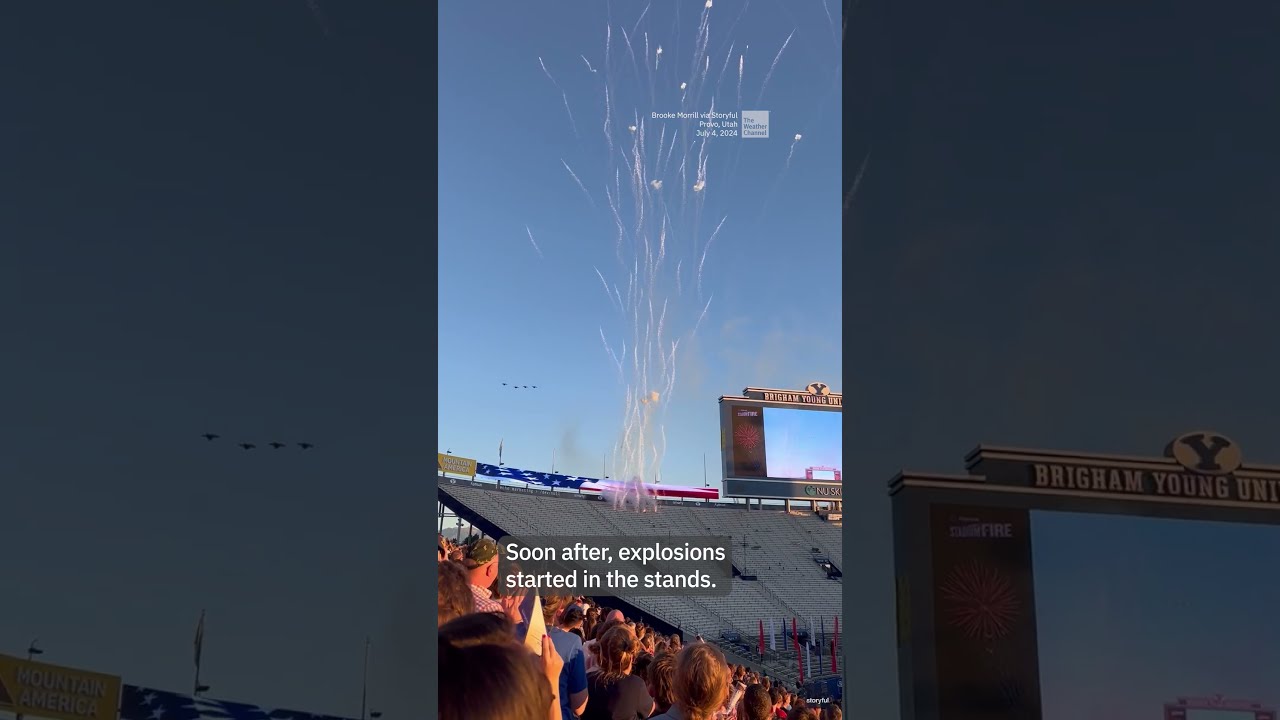 Fireworks Fly Into Crowd In July 4th Mishap