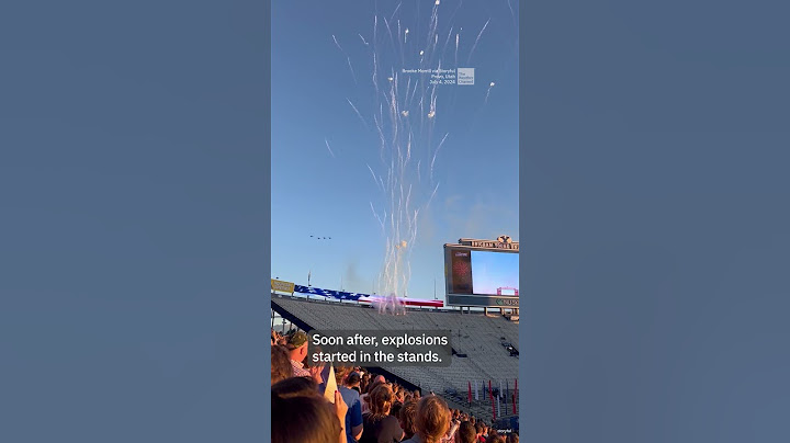 Fireworks Fly Into Crowd In July 4th Mishap