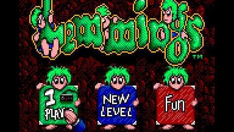 Lemmings (Game Gear) full playthrough