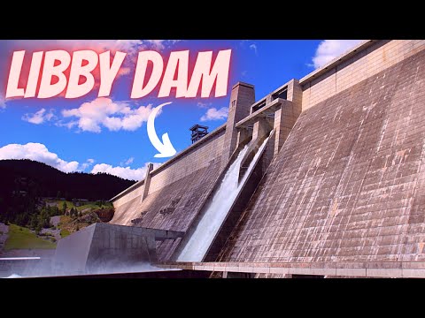 Historic Libby Dam On The Kootenai River