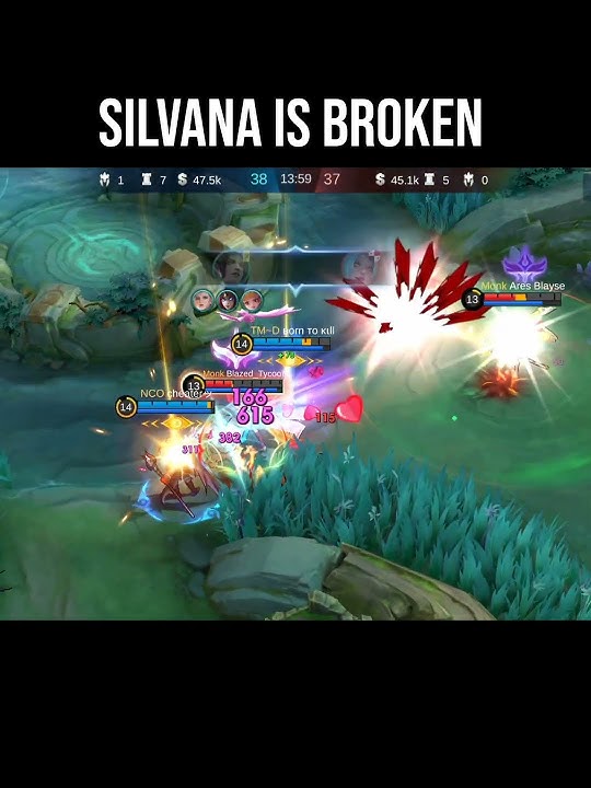 Silvana Is Broken 💥 #silvana #silvanagameplay #shorts #mlbbshorts #mobilelegends #gamingshorts
