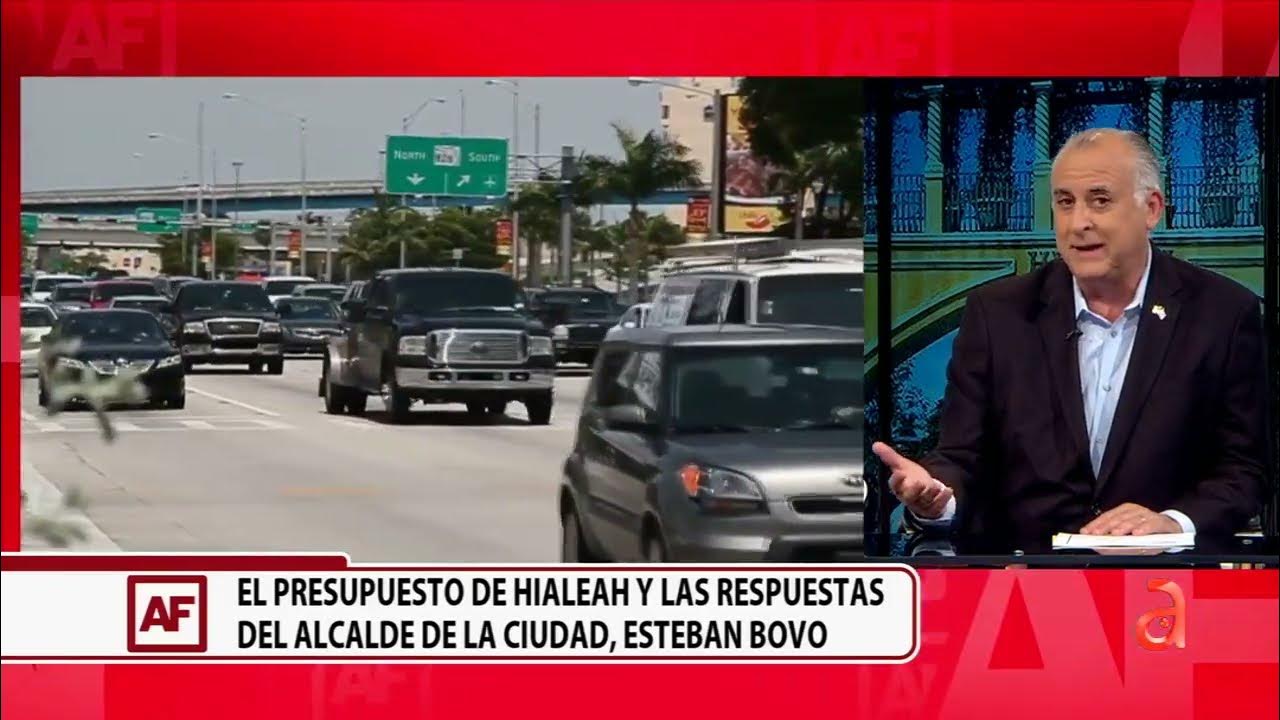 El alcalde de Hialeah Esteban Bovo, habla sobre la actualidad de la