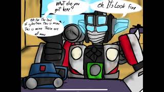 Arcee stealing from rachet ig (Art is by TonKaoSAIT on DeviantART!)