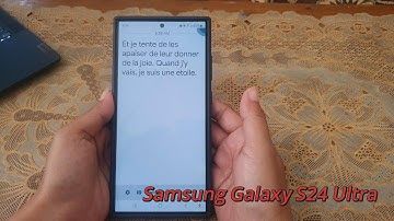 How to change primary language of the live transcribe on Samsung Galaxy S24 Ultra
