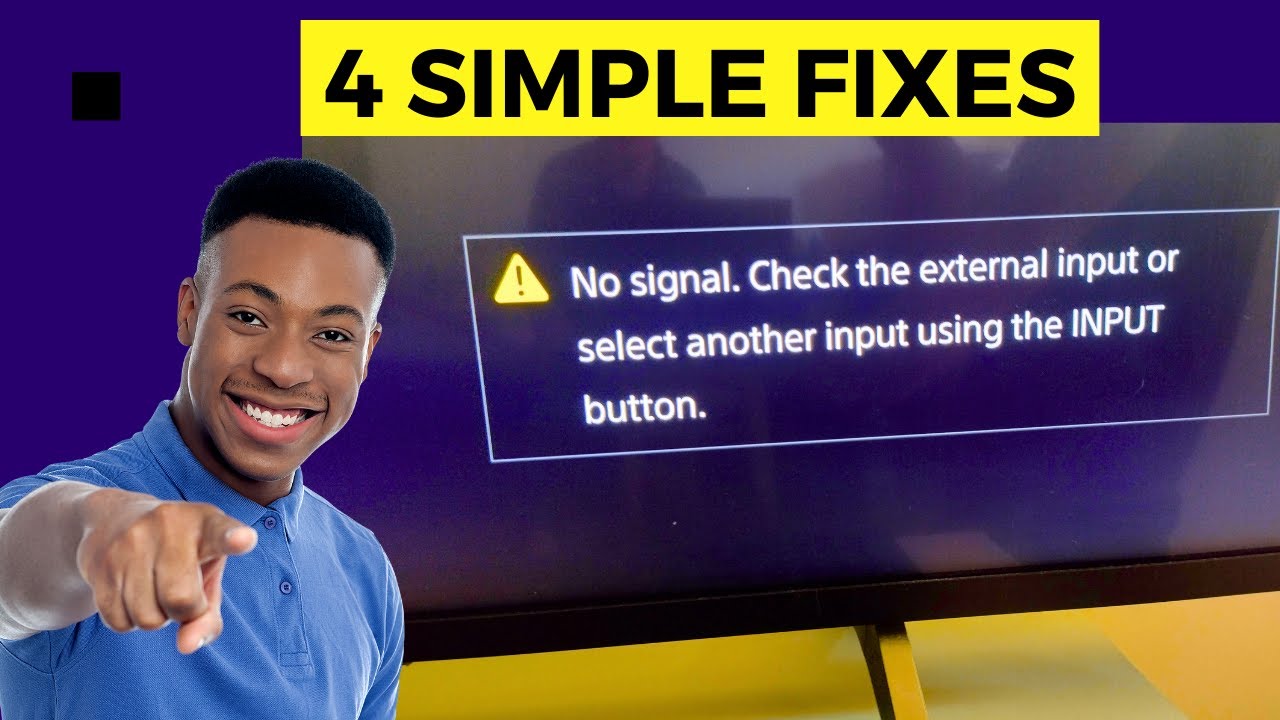 How to fix LG TV says No Signal when Connected to HDMI Solved in 2 Minutes (100% worked) - YouTube