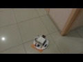 Робот пылесос самодельный  - Тест 2. The robot vacuum cleaner homemade - Test 2 .