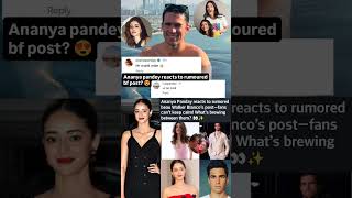 Ananya panday & her sister Rysa reacts to rumoured bf Walker Blanco post #news#ananyapandey#love Net Worth