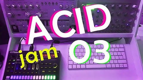 Acid Techno Hardware Jam // Model Cycles, TR6S & Behringer TD-3