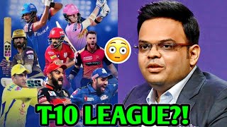 WTF! BCCI to Launch T-10 LEAGUE?! 😱| BCCI Jay Shah IPL Cricket News Facts