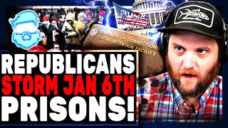 J6 Hostage Release Delay Gets INSANE! Republicans STORM DC Prison & DEMAND Immediately Release!