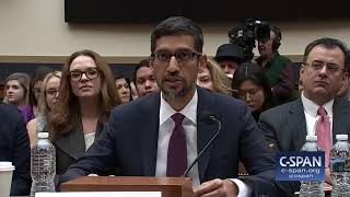 Google CEO sundar pichai complete opening statement (C-SPAN) Guide
