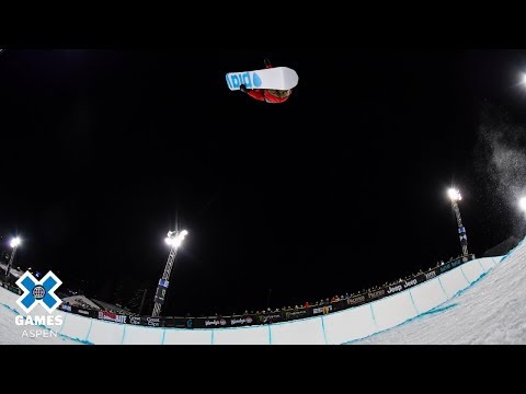 Queralt Castellet wins Women's Snowboard SuperPipe silver | X Games Aspen 2019