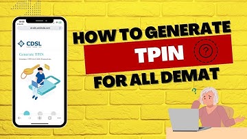 How to generate TPIN in CDSL | TPIN kaise generate kare | Generate TPIN to Sell Stocks in Demat.