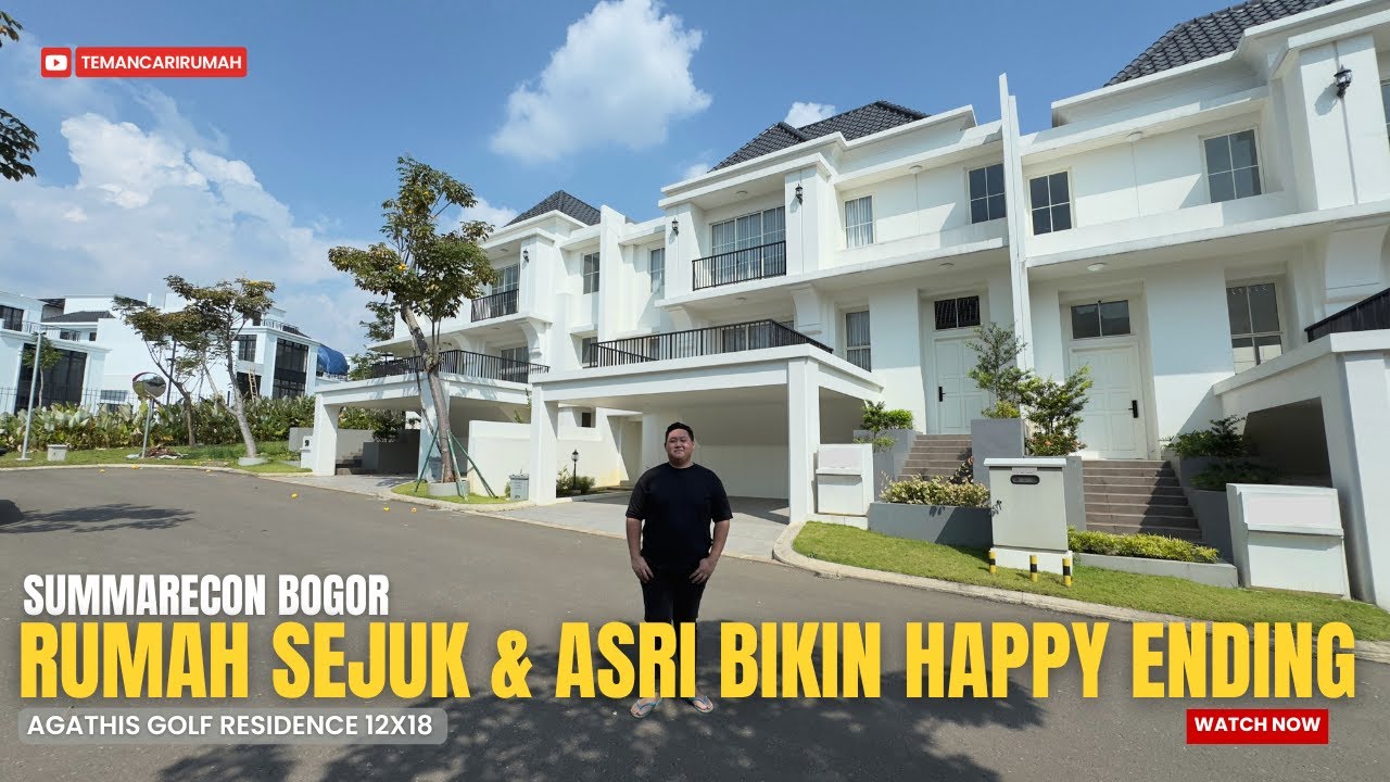 HAPPY ENDING DI BOGOR! RUMAH NYAMAN DI CLUSTER AGATHIS SUMMARECON BOGOR