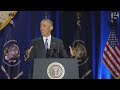 Obama 2 Barack Obama's final speech as president – video highlights