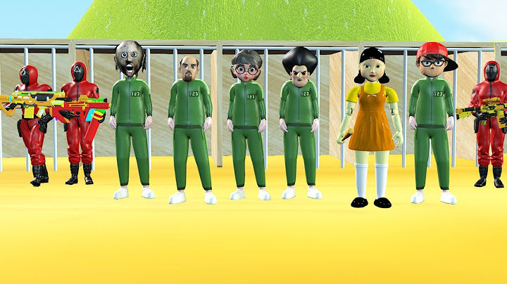 Scary Teacher 3D vs Squid Game Drawing and Repair Games  5 Times Challenge