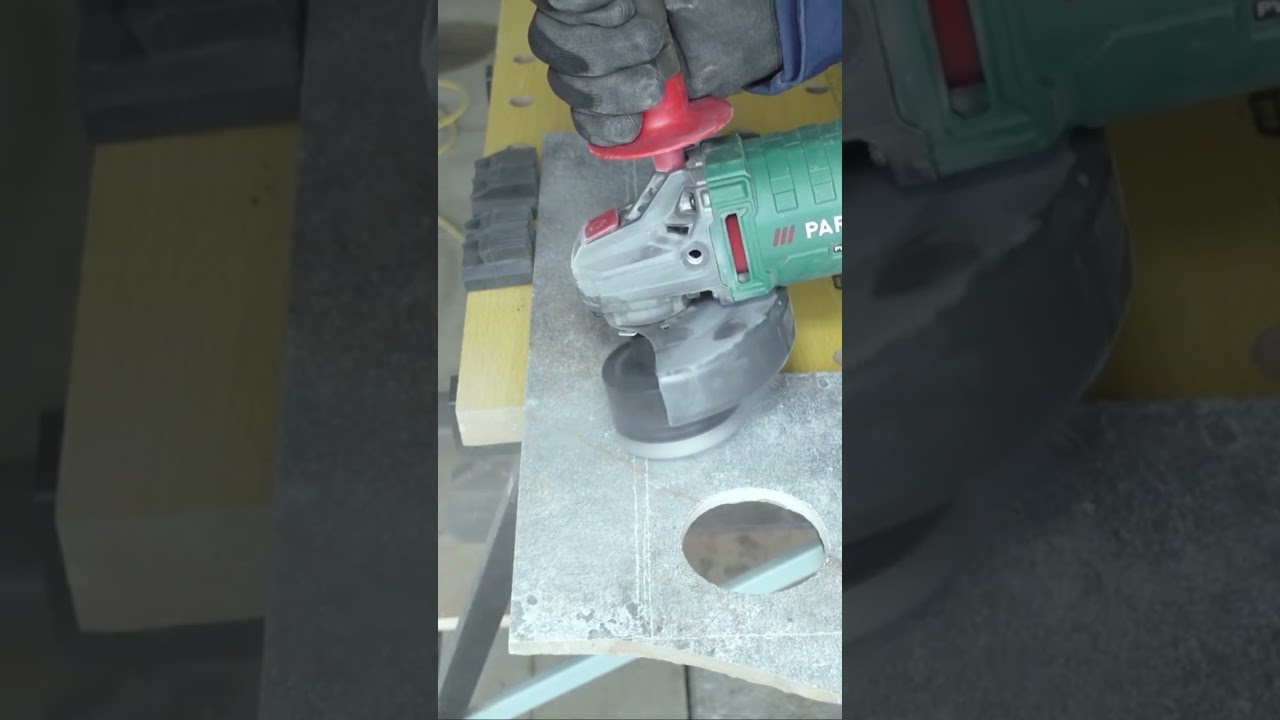 YouTube - 125 ] PWS F6 1200w PARKSIDE Grinder [ Angle