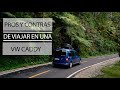 Ventajas y desventajas de una minicamper Volkswagen Caddy para dar la vuelta al mundo 🌏 🚙 Eng sub