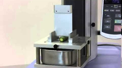 24 Evaluation of asparagus by shear test