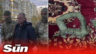 Russian FSB Agents claim they have thwarted sabotage plot in Crimea by a Ukrainian