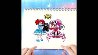 Poppy Playtime 5 - Prototype &amp; Poppy #stickerbook #poppyplaytime #poppyplaytime5 #poppy #prototype