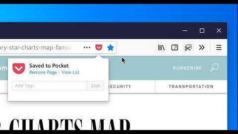 Firefox Quantum: Bookmarking