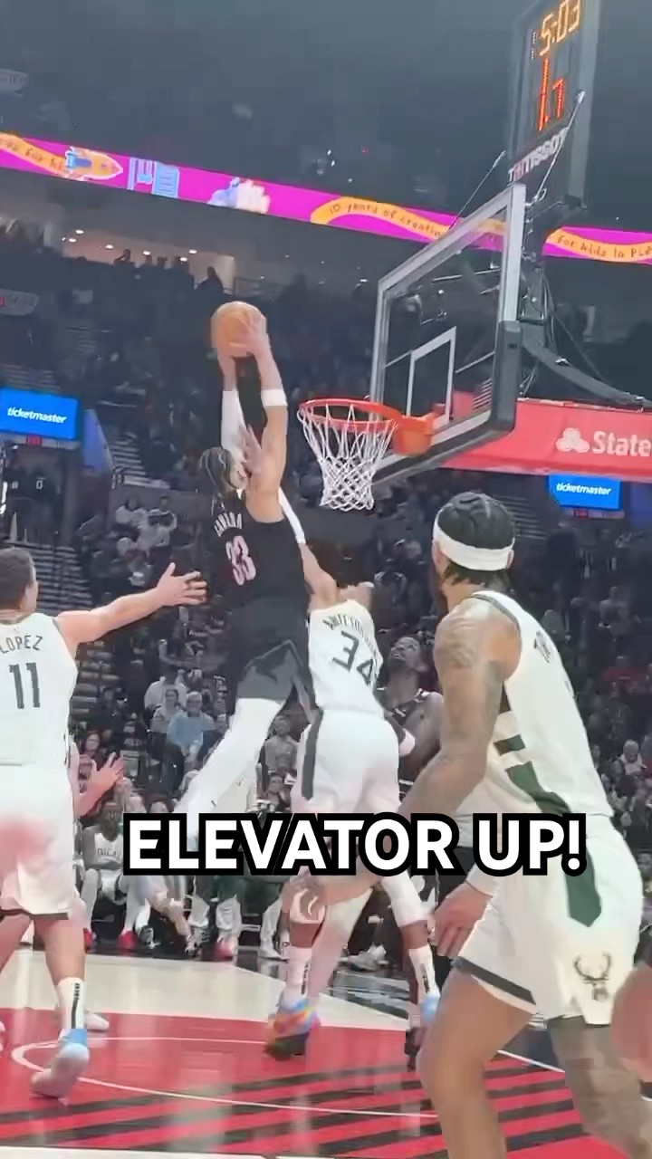 Camara drives downhill and rises for a poster! ?