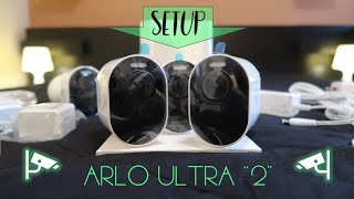 Arlo Ultra '2'  4K Wireless Spotlight Camera : Setup