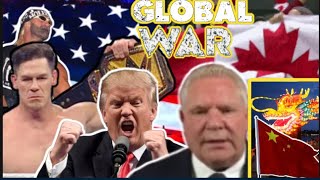 Doug Ford (Brother of former Viral Now De©eased Toronto Mayor Rob Ford)Upset w/ Trump GlobalWar otw?