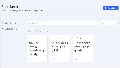 How to use Custom Fonts in SP Page Builder Pro 5.x
