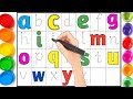 ABC Alphabet | Easy abcd | ABC Song for Kids | Learn A to Z Phonics & Dotted Writing ABCD Class - 13