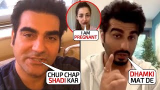 Last Warning 😱 Arbaaz Khan Scolded Arjun Kapoor When he Refused to Marry Pregnant Malaika Arora.